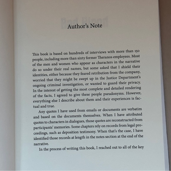 Bad Blood by John Carreyrou | Business & Economics | Hardcover Book - Picture 8 of 11